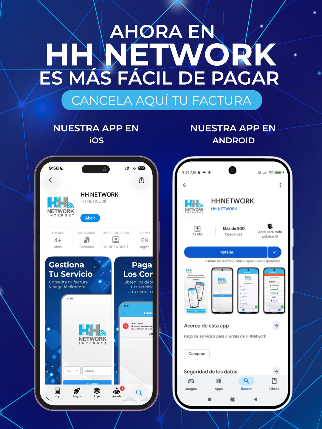 Bienvenido a HH Network